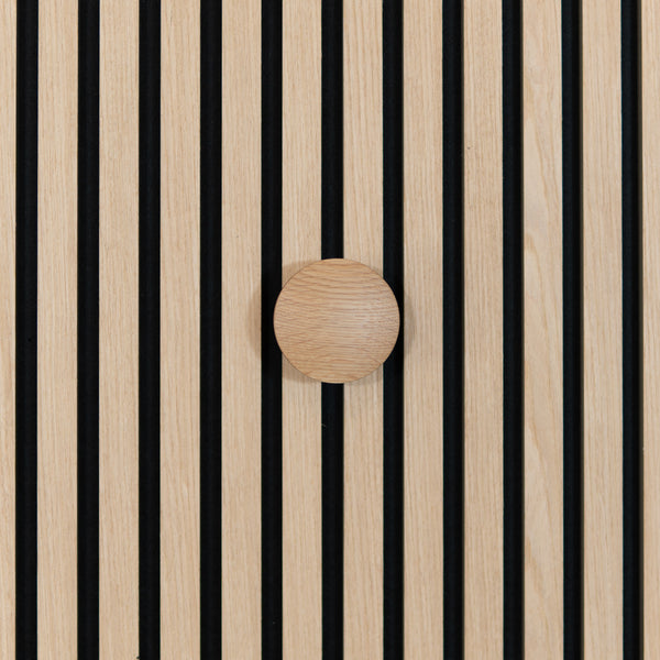 Colgador de pared nudo Roble Natural