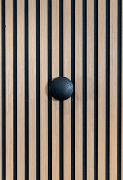 Colgador de pared nudo Negro
