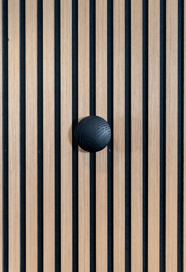 Colgador de pared nudo Negro