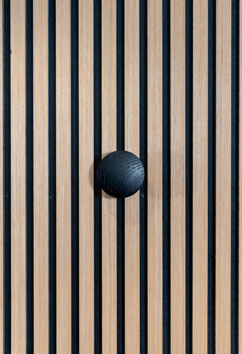 Colgador de pared nudo Negro