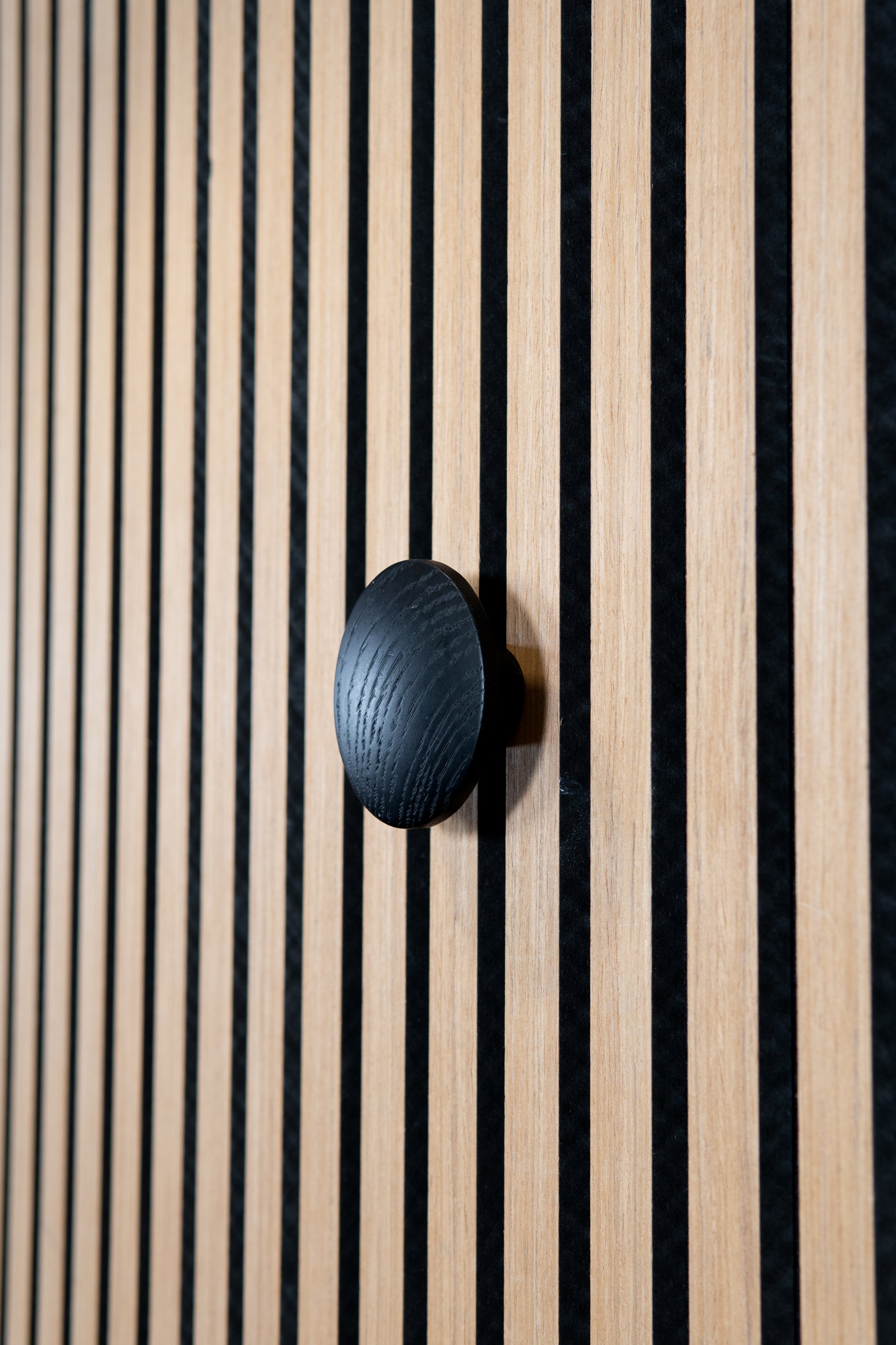 Colgador de pared nudo Negro