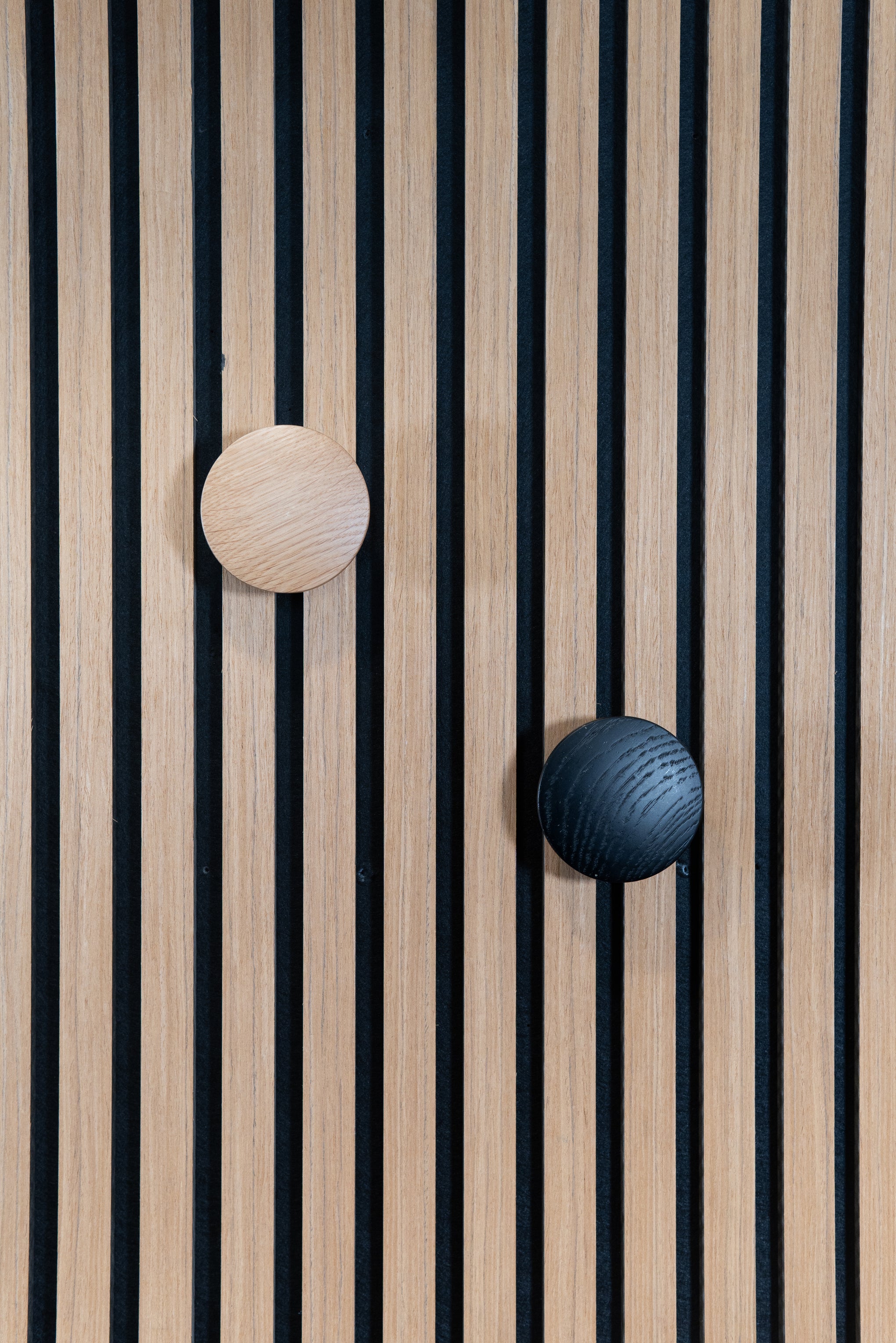 Colgador de pared nudo Roble Natural
