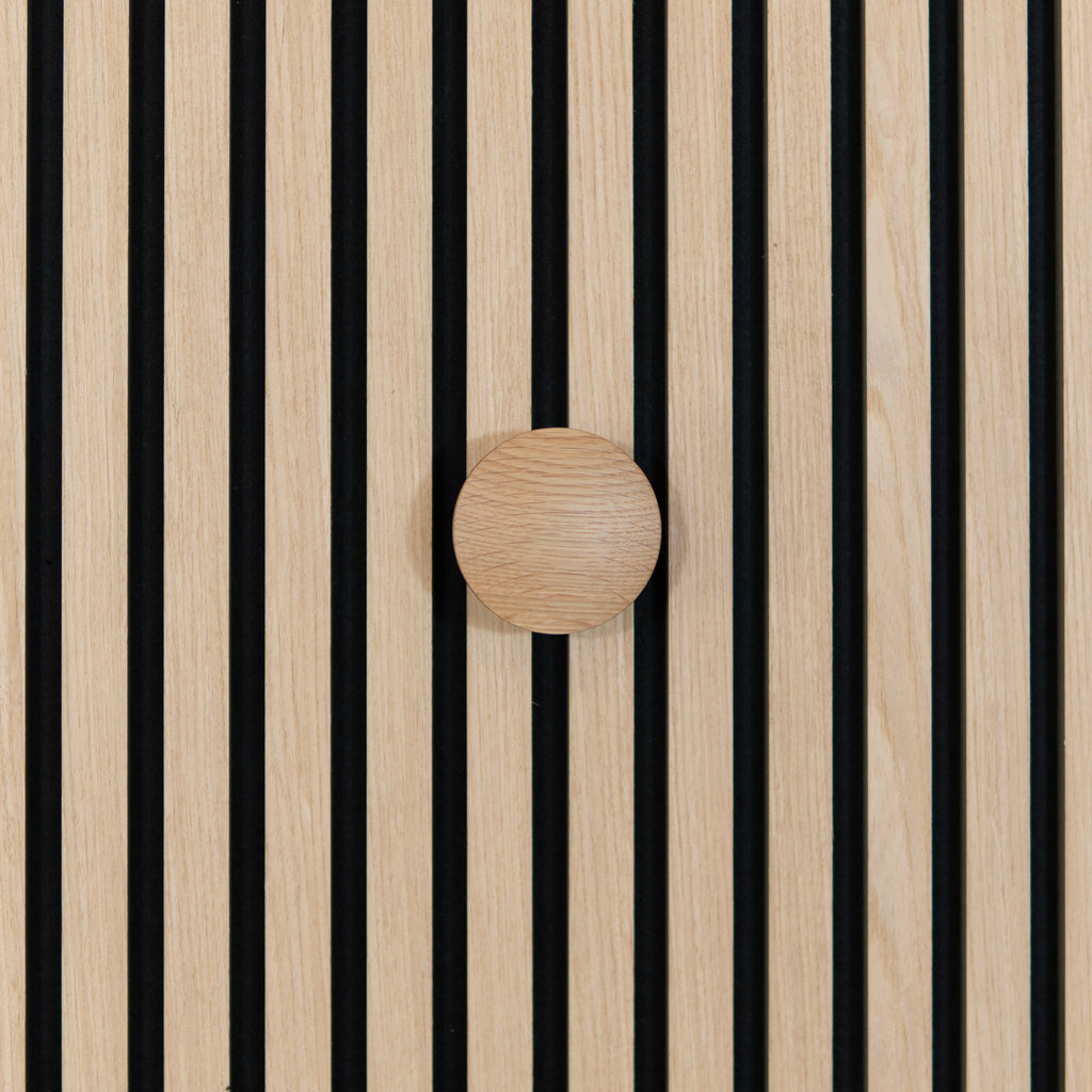 Colgador de pared nudo Roble Natural