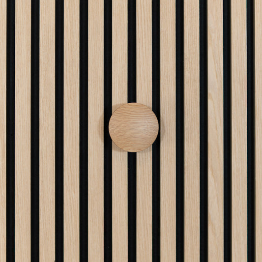 Colgador de pared nudo Roble Natural