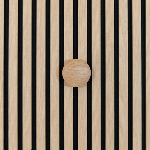 Colgador de pared nudo Roble Natural