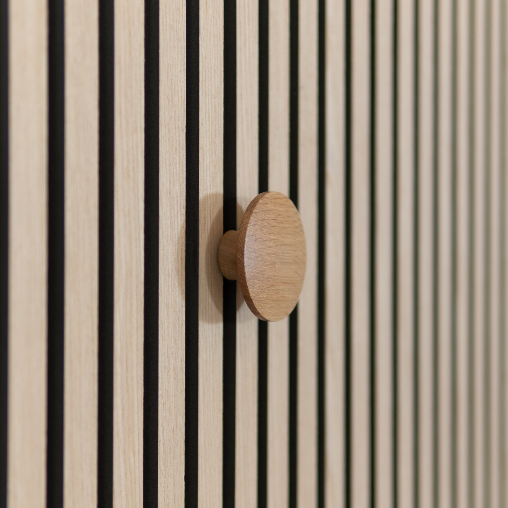 Colgador de pared nudo Roble Natural
