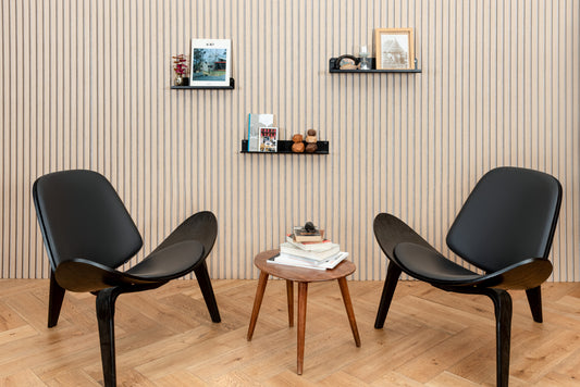 Alba Fieltro Beige | Caja con 2 Paneles